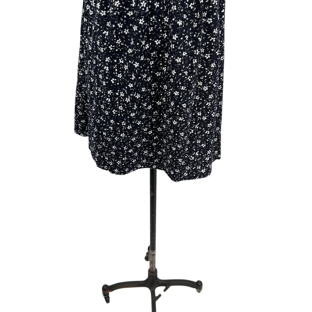 Anthropologie Black and White Floral Dress - Picture 6 of 16